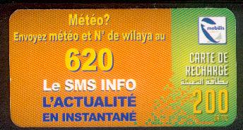 Mobilis :Service Météo 620 Mob111