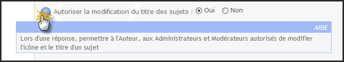 Impossibilité de modifier le titre d'un sujet posté 13-04-13