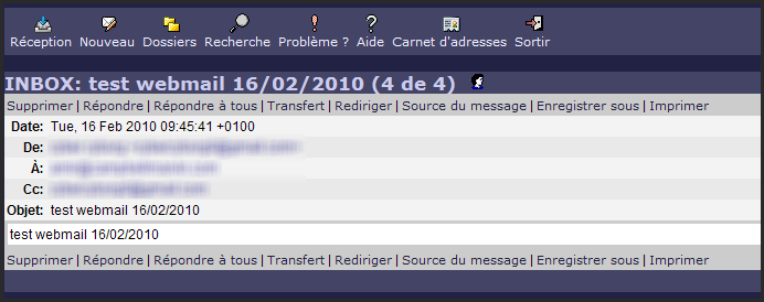 Probleme Webmail Horde !!! 16-02-11