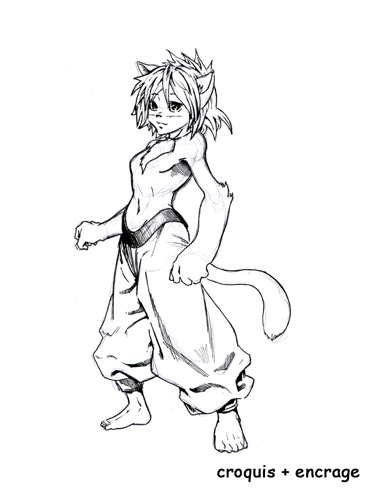 Comment encrer un dessin Comment encrer un dessin
