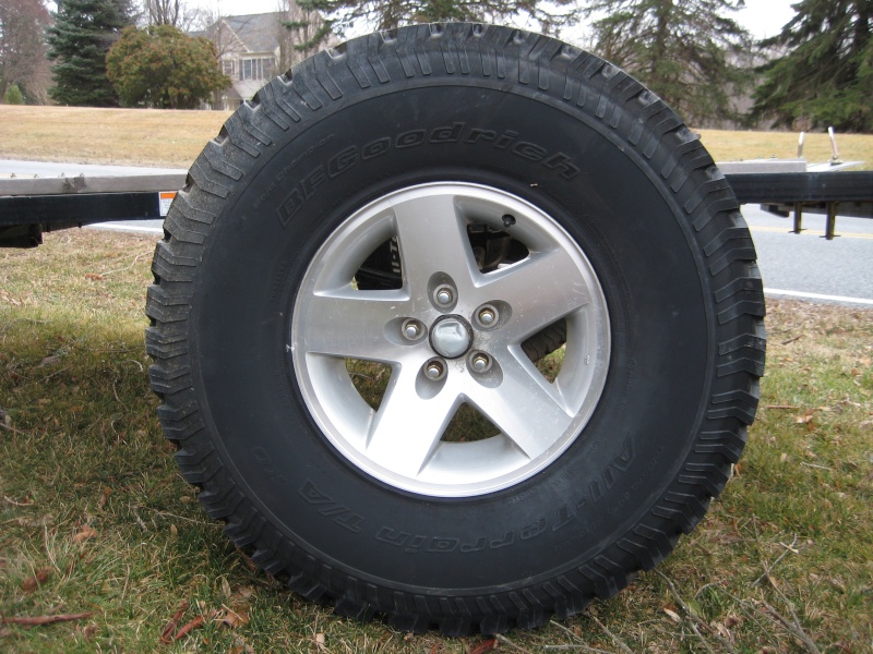 (2) BFG 315/75/R16 on Rubicon Rims