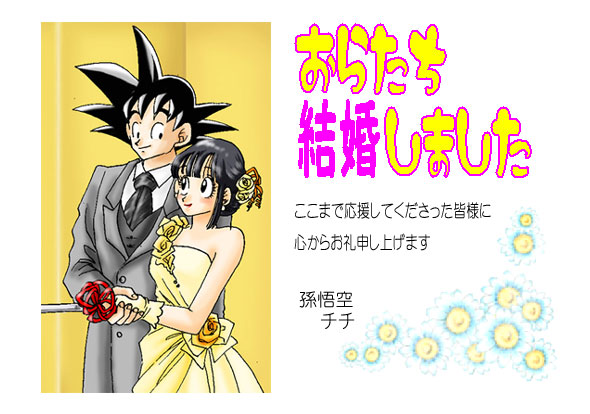images de Goku et Chichi 2006_g10