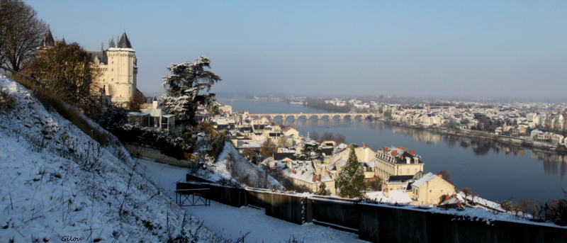 Saumur sous la neige............ Saumur21