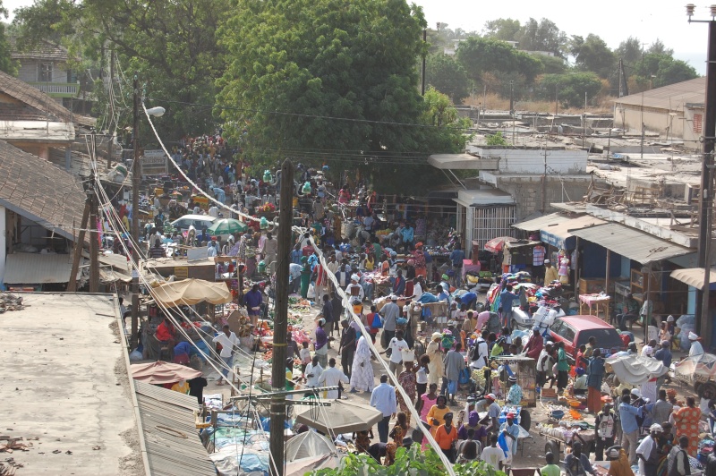 Sénégal, Mbour, journée du 31 décembre 2005 Sanag329