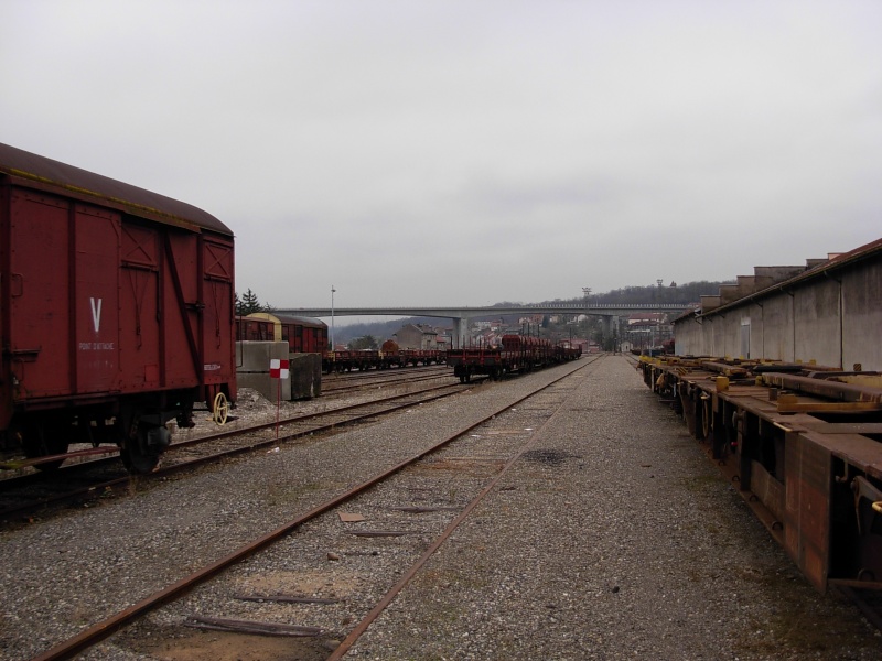 Matériel en gare de Bellegarde Belleg42