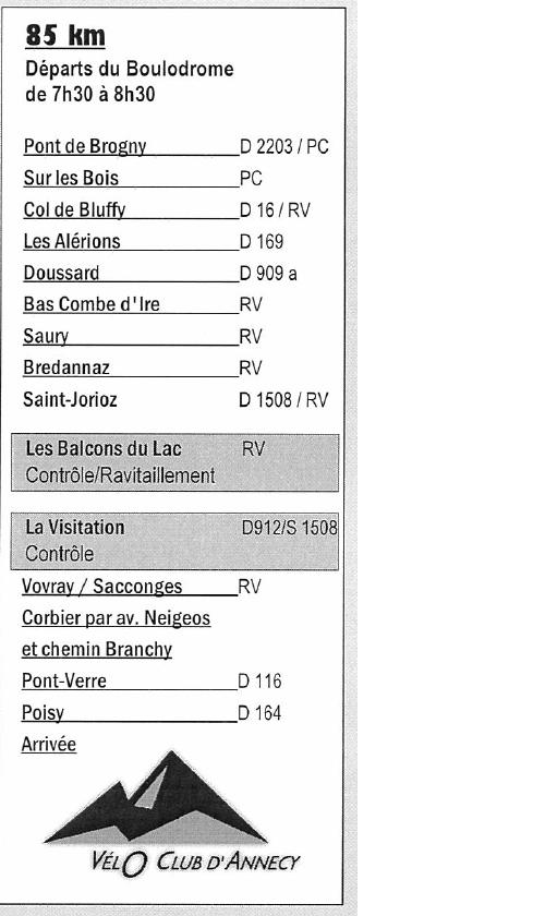 les balcons du lac - diamnche 28 juin 85_km10