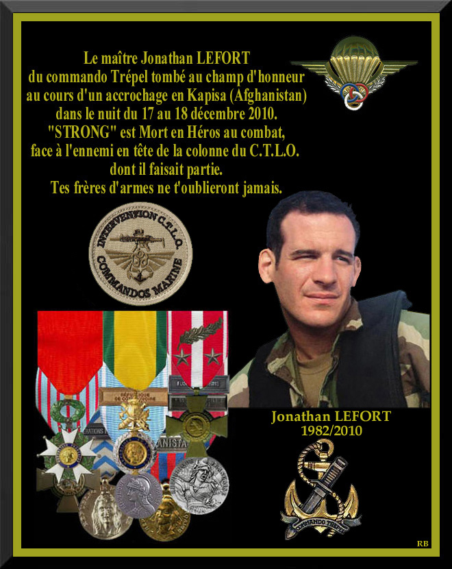 LEFORT Jonathan second-maître commando Trépel en Afghanistan 26 décembre 2010 S_120010