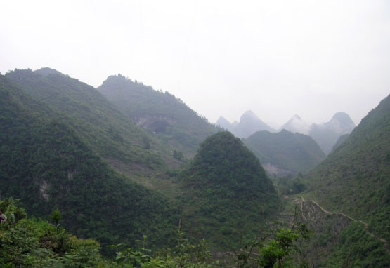 Ziyun, la Getuhe en crue (mai 2009, Anshun, Guizhou) Dscn5923