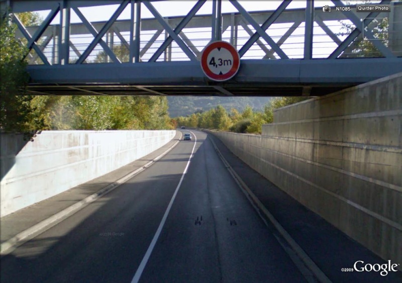 STREET VIEW : Les ponts à hauteur limitée Digne_10