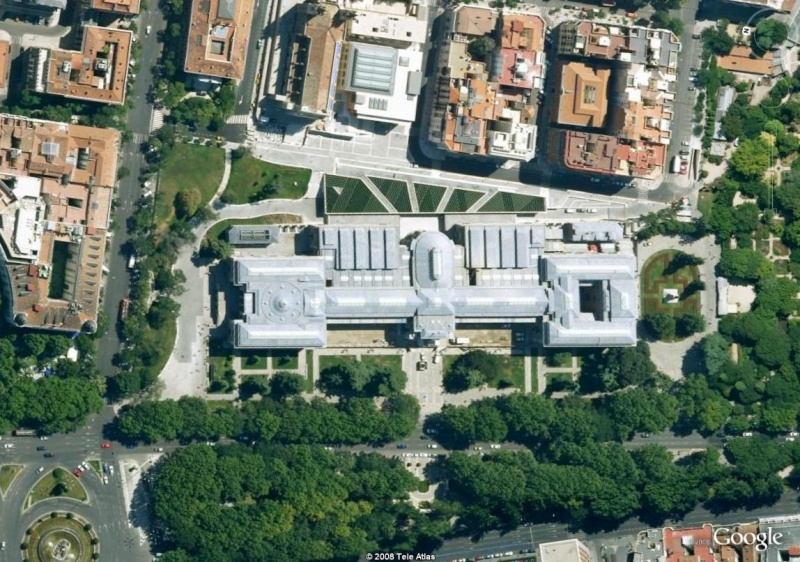 Le musée du Prado en 3D et en haute définition dans Google Earth Musae10