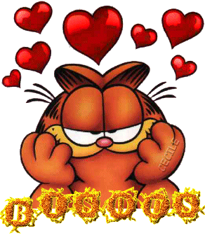 Garfield Bisous10
