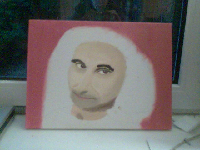 Serj on canvas Bild0710