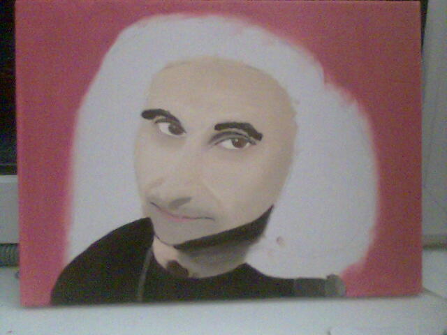 Serj on canvas Bild0712