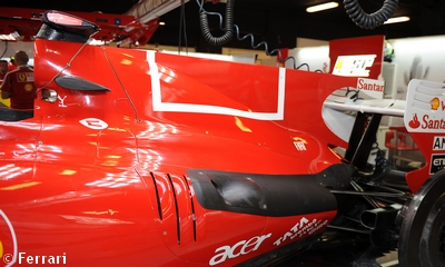 Ferrari a supprimé le code-barres Arton113