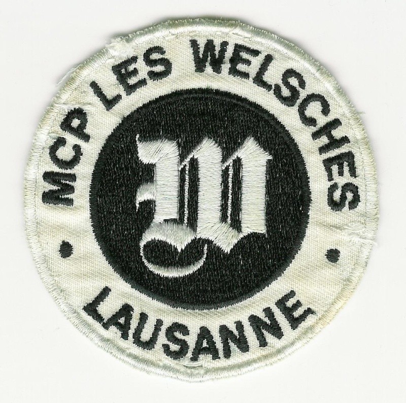 Badge en tissu MCP Les Welsches Lausanne Mcp_le10