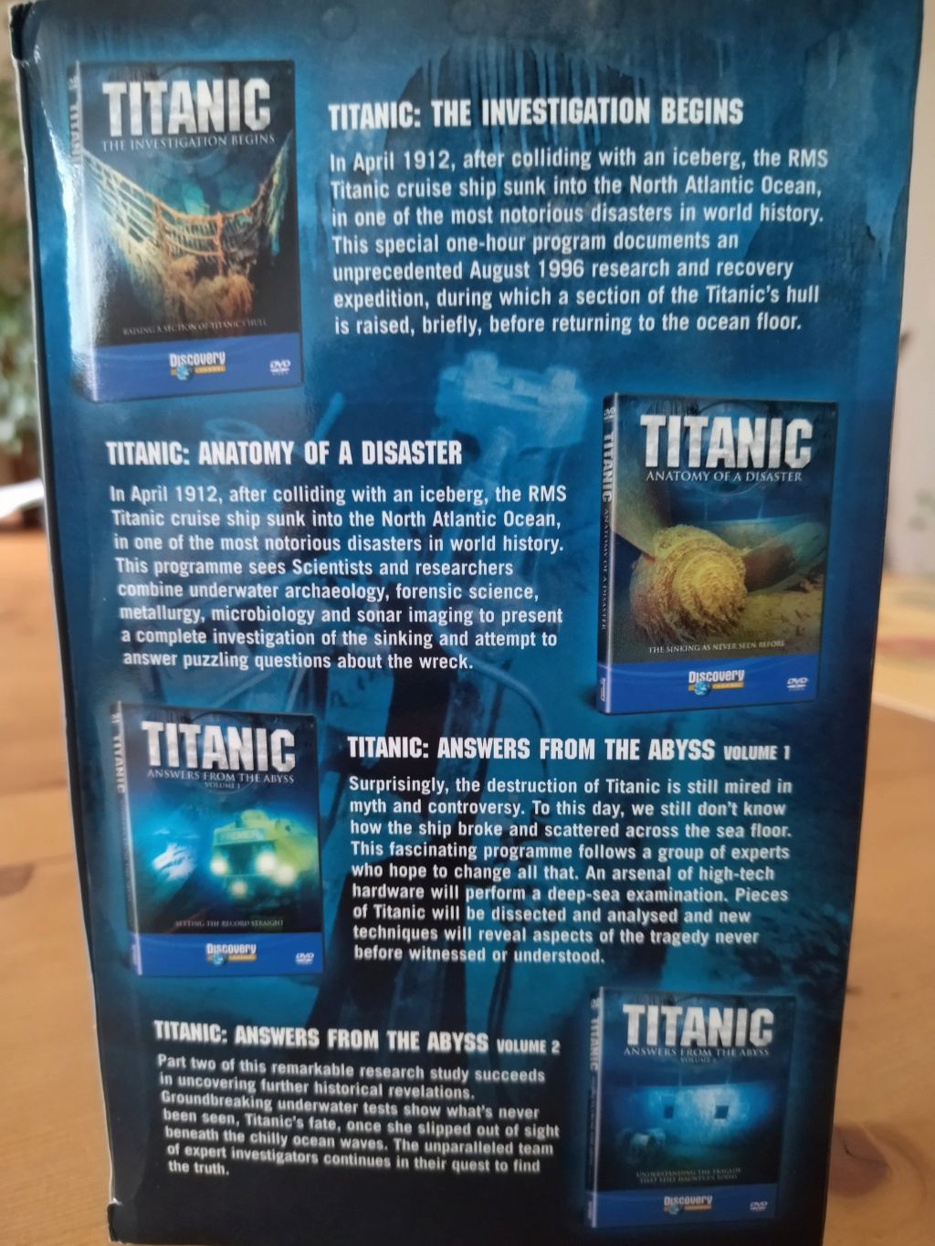 Les derniers mystères du Titanic [Coffret spécial 100 ans] Img_2014