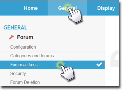 How To Change Your Forum Address + Forum Name. 11a10