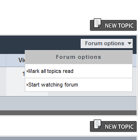 Missing subscribe to topic and forum links on invision 1captu13