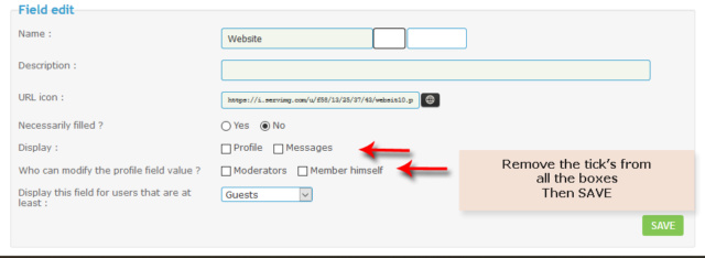 Deleting a profile contact field? Captu204