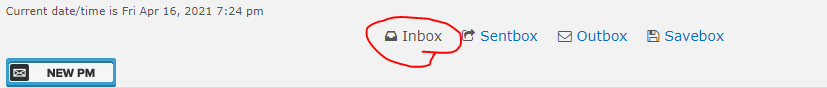 Trying to change "inbox" to "new PM!" in custom navbar when user gets a message Captu343