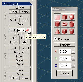 1 Metasequoia - Création (premiers pas et interface du modeleur Metasequoia) 0-2010