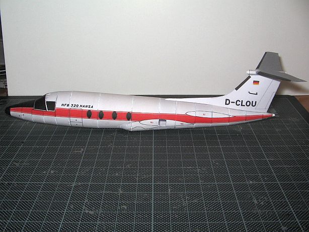 HFB 320 "Hansa- Jet" vom WHV in 1:72  FERTIG Ha0910