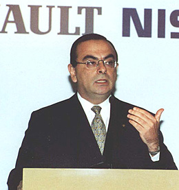 Carlos Ghosn devient prsident du conseil d'administration 159