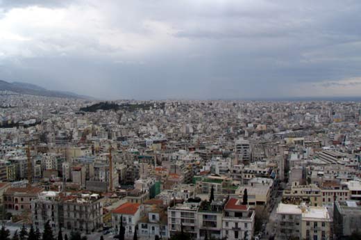 Grèce : les forêts du mont Hymette succombent à l’urbanisation d’Athènes Athene10