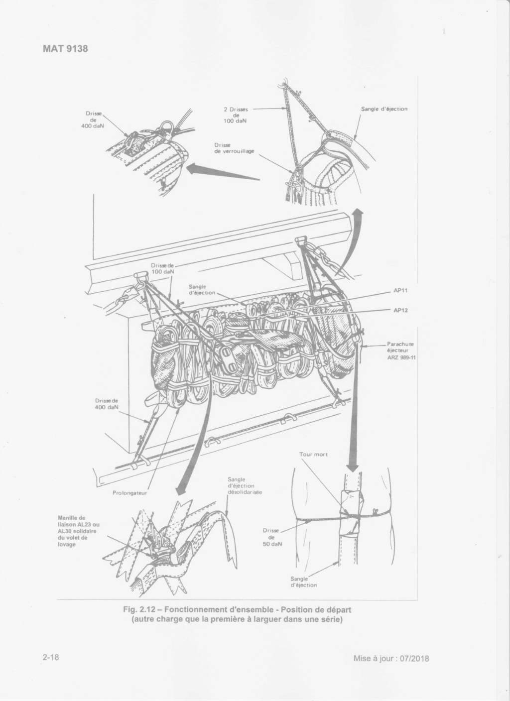 Parachute éjecteur ARZ 989-11 02712