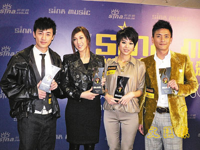[14 January 2009] Sina Music Awards 2008 En011410