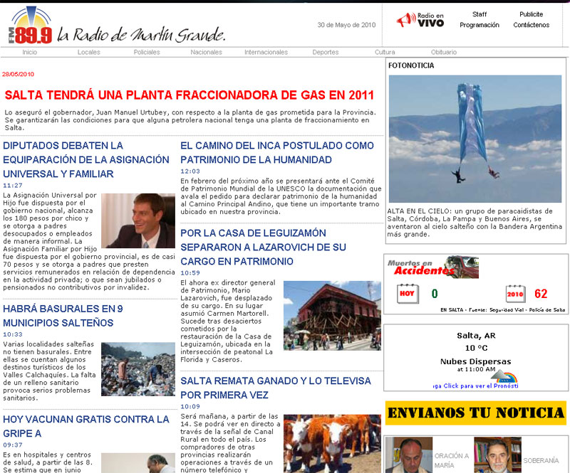 Paracas en los medios (SALTA-ARG) Saltaf10