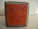 Square vase with funnel mouth Square12