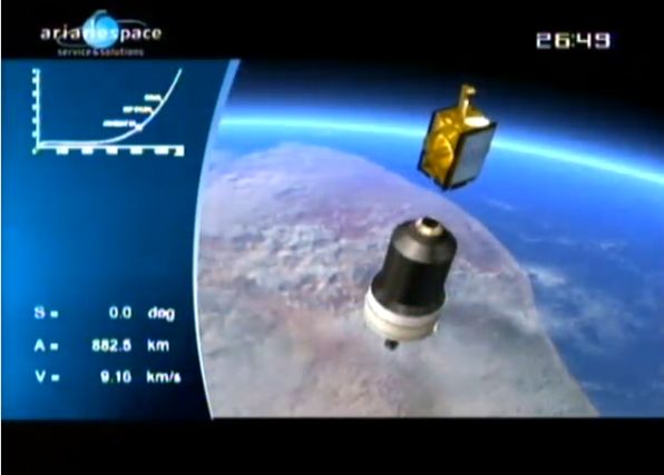 Ariane 5 ECA V195 : Arabsat 5A + COMS 1 (26/06/2010) - Page 11 Capt_208