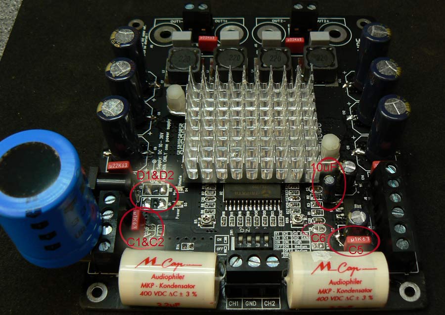 Sure electronics TK2050 le MODIFICHE - Pagina 5 Surebo11