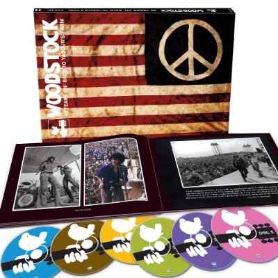 Woodstock: 40 Years on: Back to Yasgur's Farm (6CD, Limited Edition) [Box set] 61xqeh10