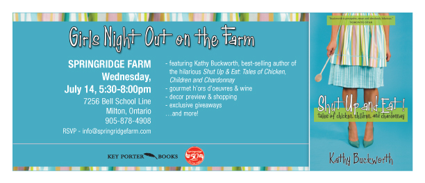 Girls's Night Out on The Farm Inv-sh10