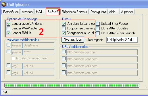 Character Profiler : Fournir vos informations a la guilde Uni310