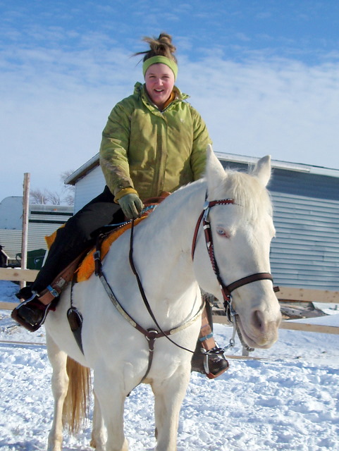 Émilie et Isabelle a cheval P3010014