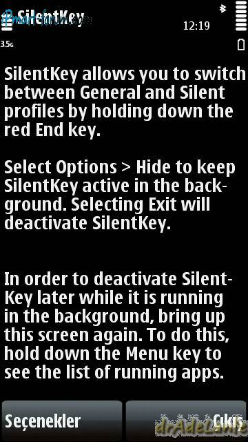 برنامج للإنتقال للوضع الصامت بواسطة الزر الأحمر SilentKey v1.0 714oxf10