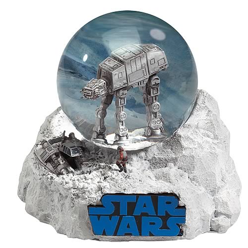 Battle of Hoth Water Snow Globe 210