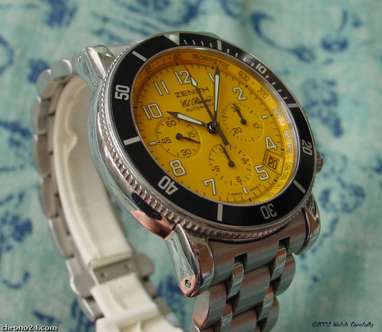 Orient MAKO cadran jaune Zenith10