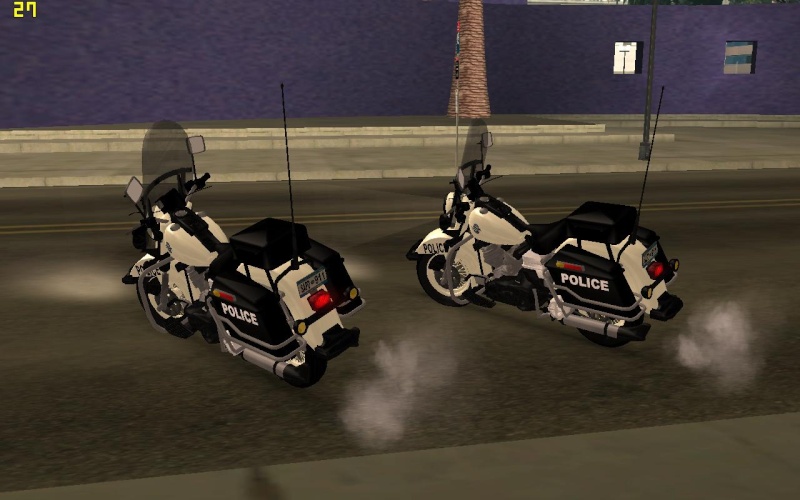 Moto Police ancien Galle174