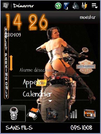 Icones Tf3d "HARLEY DAVIDSON" Pour Rom Classic Screen29