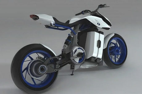 Le projet de moto à hydrogène par BMW Le-pro10