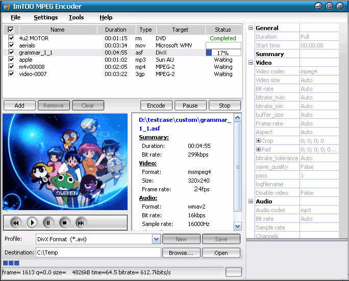 اقوى برنامج لتحويل الفيديو و الصوت لخميع الامتدادات ImTOO MPEG Encoder Ultimate 5.1.1 Imtoo-10