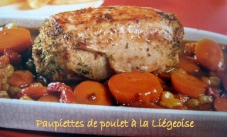 Paupiettes de poulet à la Liégeoise + photo Paupie10