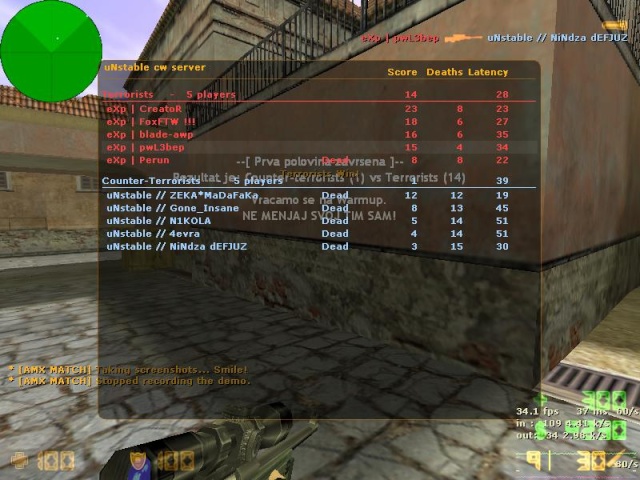 eXp VS uNstable De_inf24