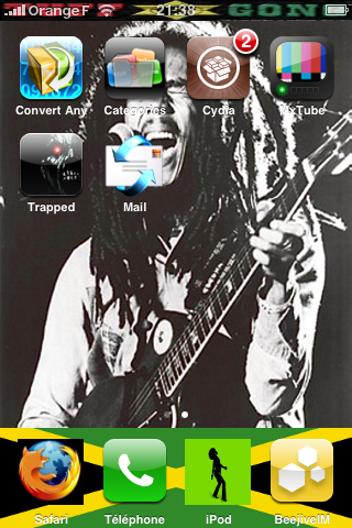 Theme Bob MARLEY Iphone11