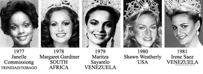ملكات جمال العالم في صور من 1952 حتي 2007 49806111