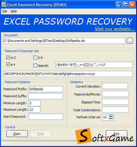 برنامج Excel Password Recovery 2.2 12398010